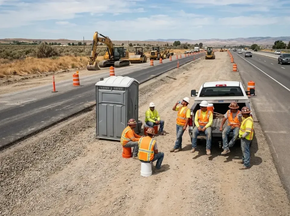 highway-road-construction-crew-007 — frequently asked questions, Porta Potty and Restroom Rentals in White Hall, AR
